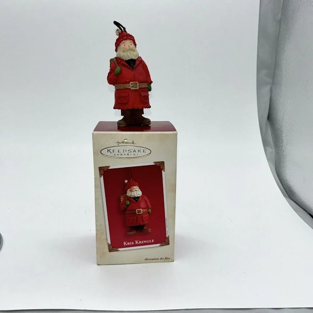 Hallmark 2003 Keepsake Ornament Kris Kringle Santa Claus Holiday Decor‎